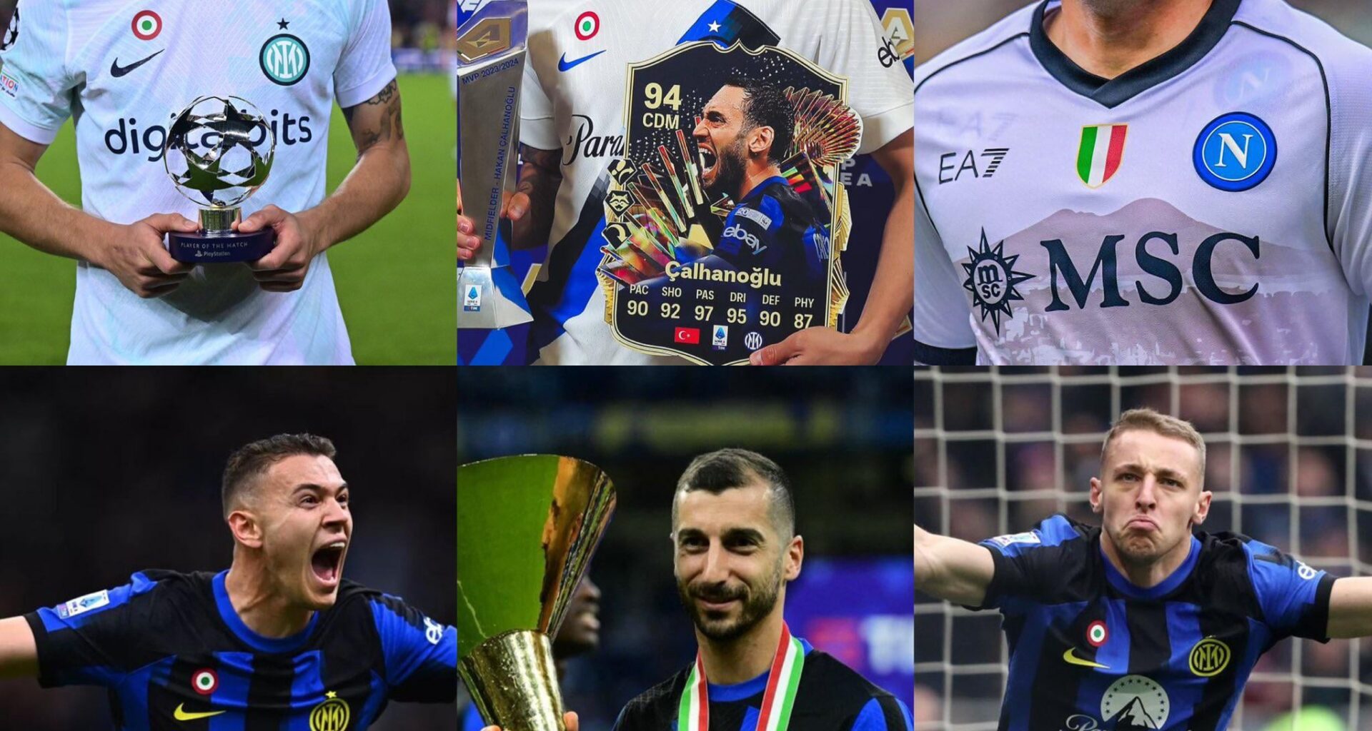 Inter’s midfield 🤩🤩🤩