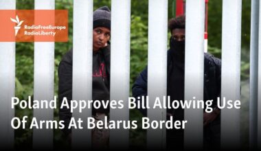 Poland Approves Bill Allowing Use Of Arms At Belarus Border