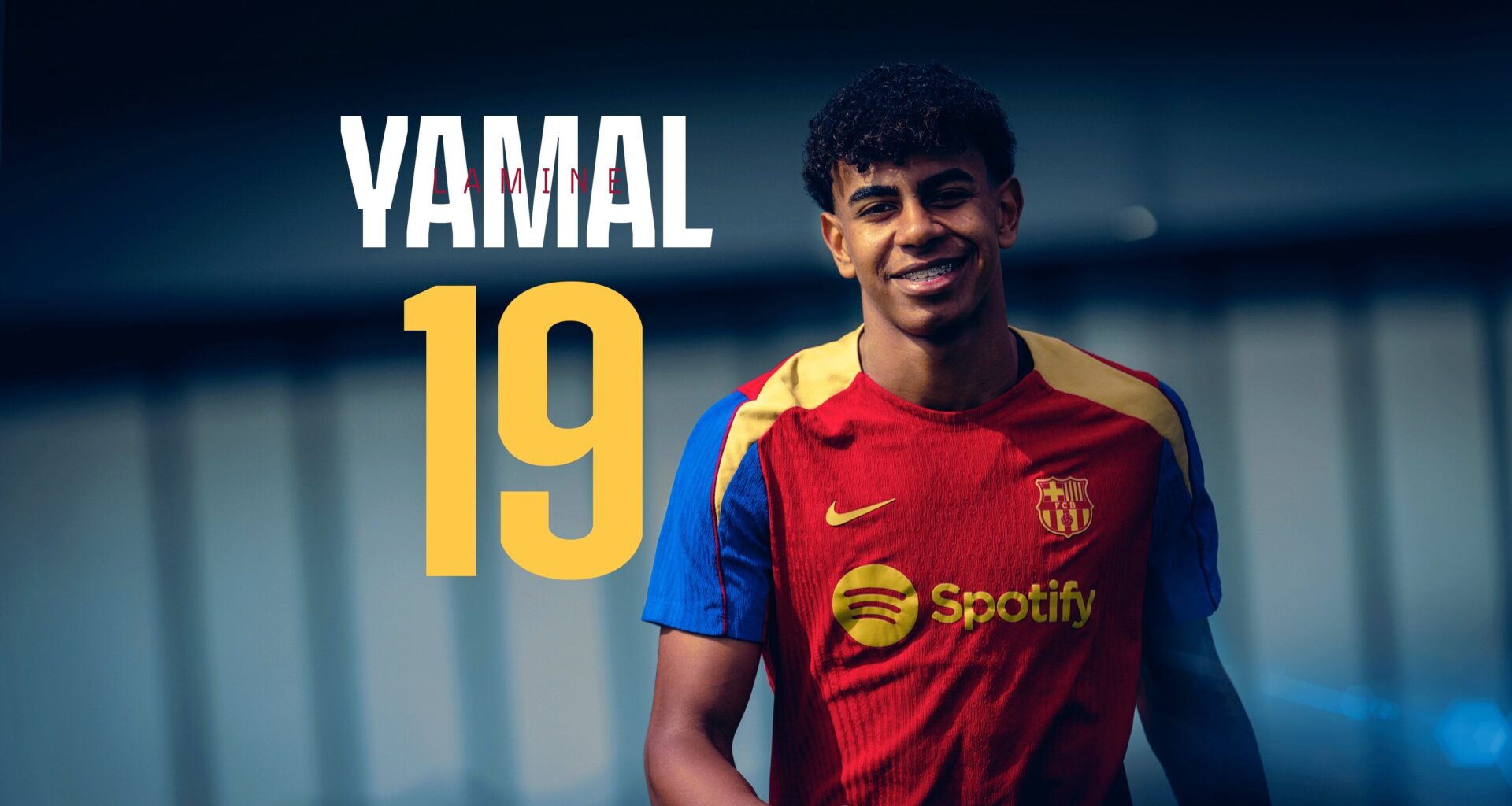 Lamine Yamal, FC Barcelona's new number '19'