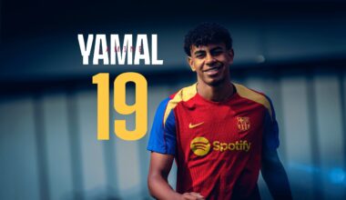 Lamine Yamal, FC Barcelona's new number '19'