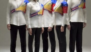 New pics of Team Philippines uniform for the opening ceremony