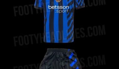 New 2024/2025 home kit and pants.