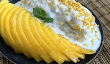 Mango Sticky Rice 🥭