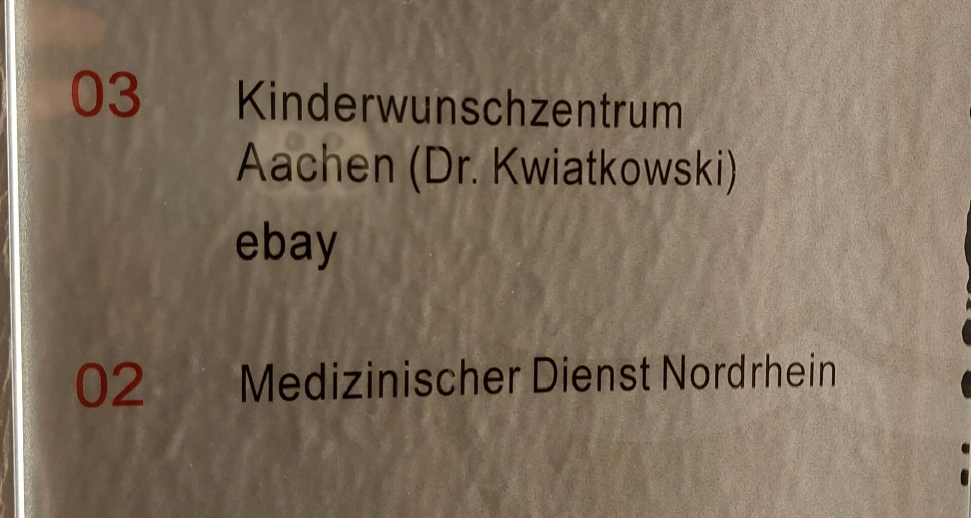 Ich bin etwas irritiert