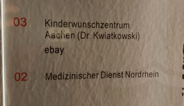 Ich bin etwas irritiert