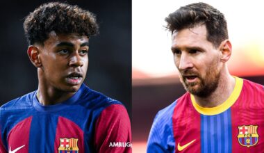 Lamine Yamal set to follow Lionel Messi's lead at Barcelona as agent Jorge Mendes pushes La Liga giants to value wonderkid fairly