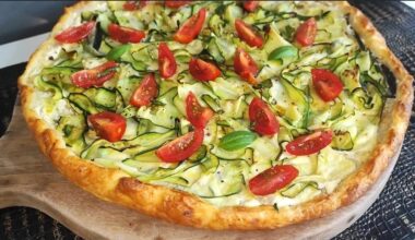 Recette Tarte aux courgettes rapides et faciles ! 🥧