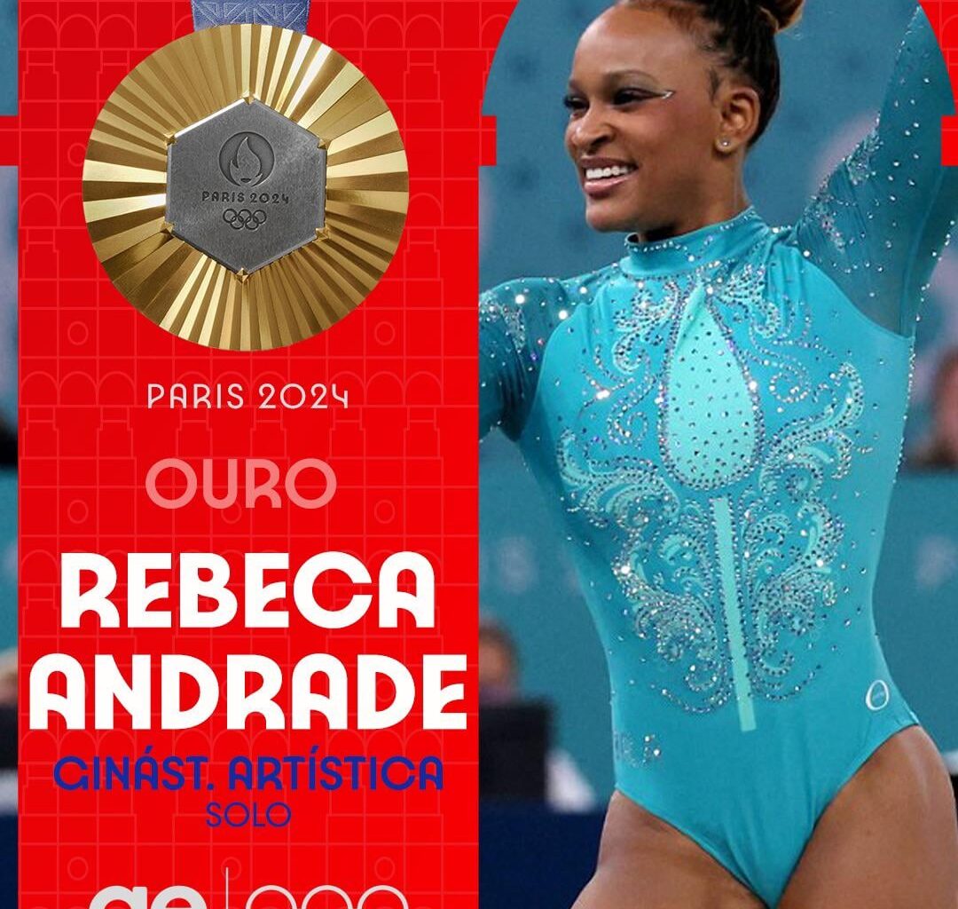 Rebeca Andrade wins gold in the floor final