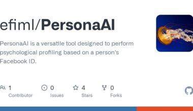 GitHub - PersonaAI is a versatile tool designed to perform psychological profiling based on a person's Facebook ID.