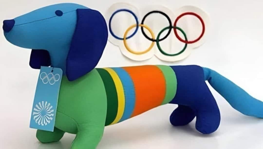 Waldi, a dachshund puppy, was the mascot for the 1972 games in Munich, Germany