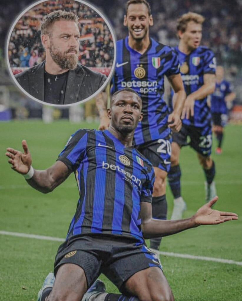 🗣️Roma manager De Rossi: “Last night, Inter scared everyone a little bit.” 🥶🥶