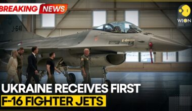 BREAKING: Ukraine receives first F-16 fighter jets to bolster defenses against Russia | WION News