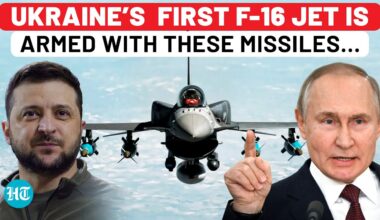 Ukraine Gets First F-16 With Deadly NATO Missiles | Can These Jets Turn The Tide Of Russia War?