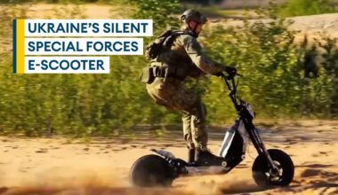 Ukraine's battlefield e-scooters giving special forces extra stealth