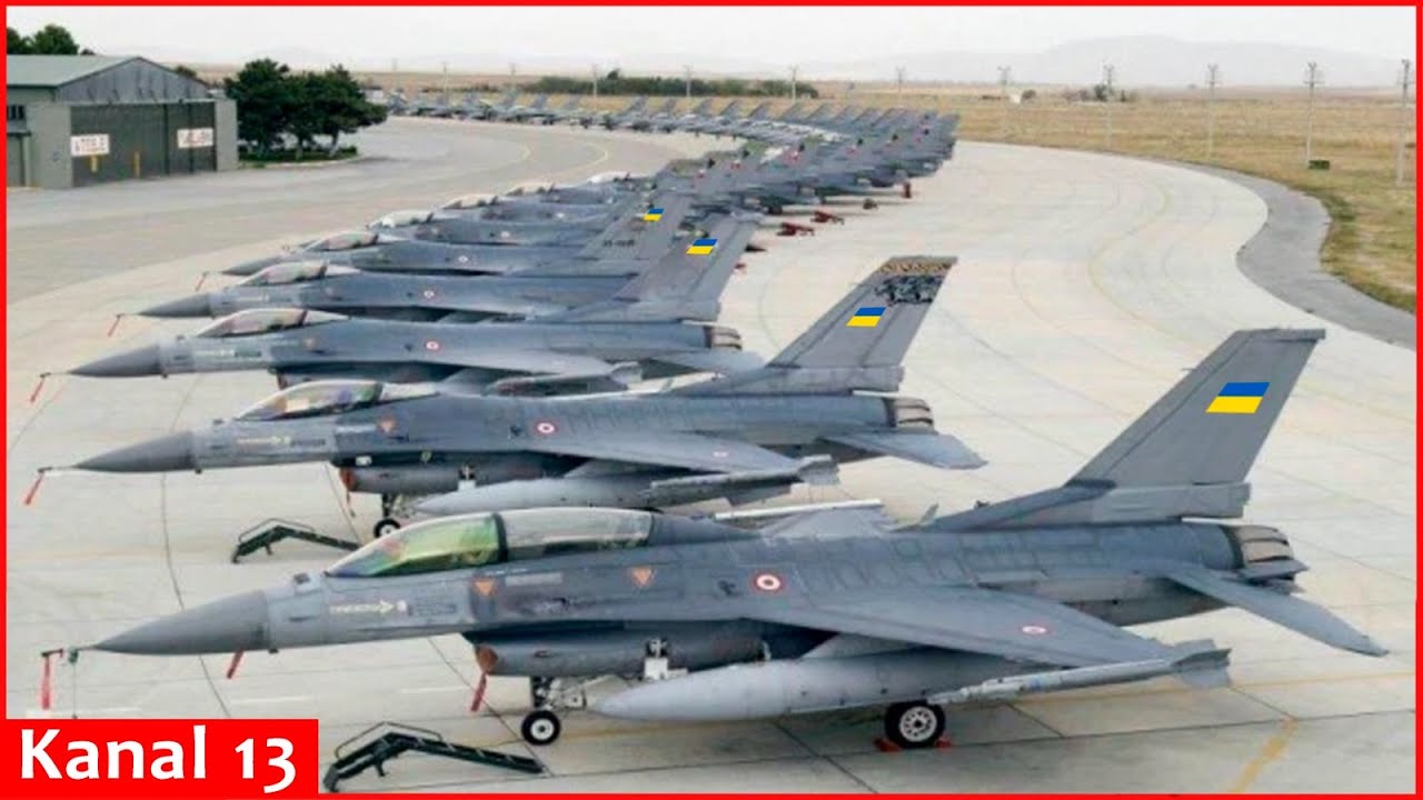 First batch of F-16 fighter jets arrive in Ukraine