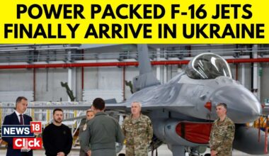 Russia Vs Ukraine | F-16 Fighter Jets Finally Arrive In Ukraine | Ukraine News | News18 | N18G