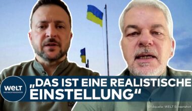 UKRAINE-KRIEG: Sieg für Putin? Selenskyj erwägt Gebietsabtretung, aber nur mit Zustimmung des Volkes