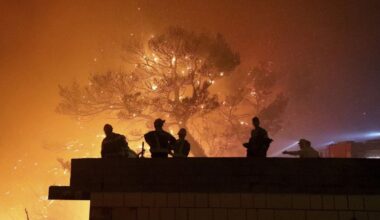 En Europe du Sud, la vague de chaleur a attisé plusieurs incendies