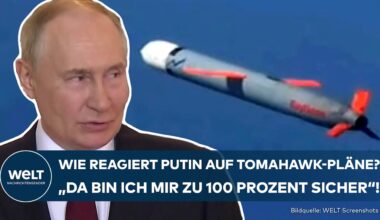 PUTINS PLÄNE: "Symmetrische Reaktion" – Kreml droht USA mit Antwort auf US-Tomahawks