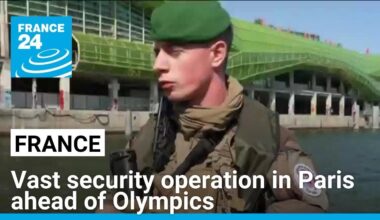 Paris sees vast security operation in countdown to Olympics • FRANCE 24 English