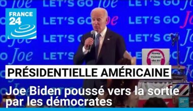 Poussé vers la sortie, Joe Biden est déterminé à rester dans la course à la Maison Blanche