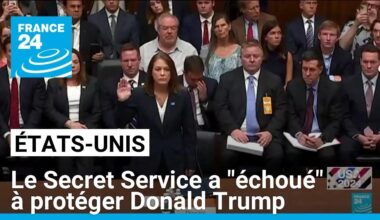 États-Unis : le Secret Service a "échoué" à protéger Donald Trump, admet sa directrice