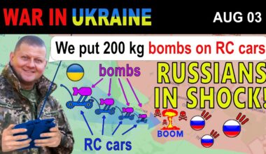 03 Aug: INCREDIBLE! Ukrainians Make Russians EVAPORATE WITH 200 KG OF HYDROGEN & PLASTIC EXPLOSIVES