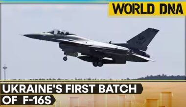 Ukraine receives first F-16 fighter jets after long wait | World DNA | WION