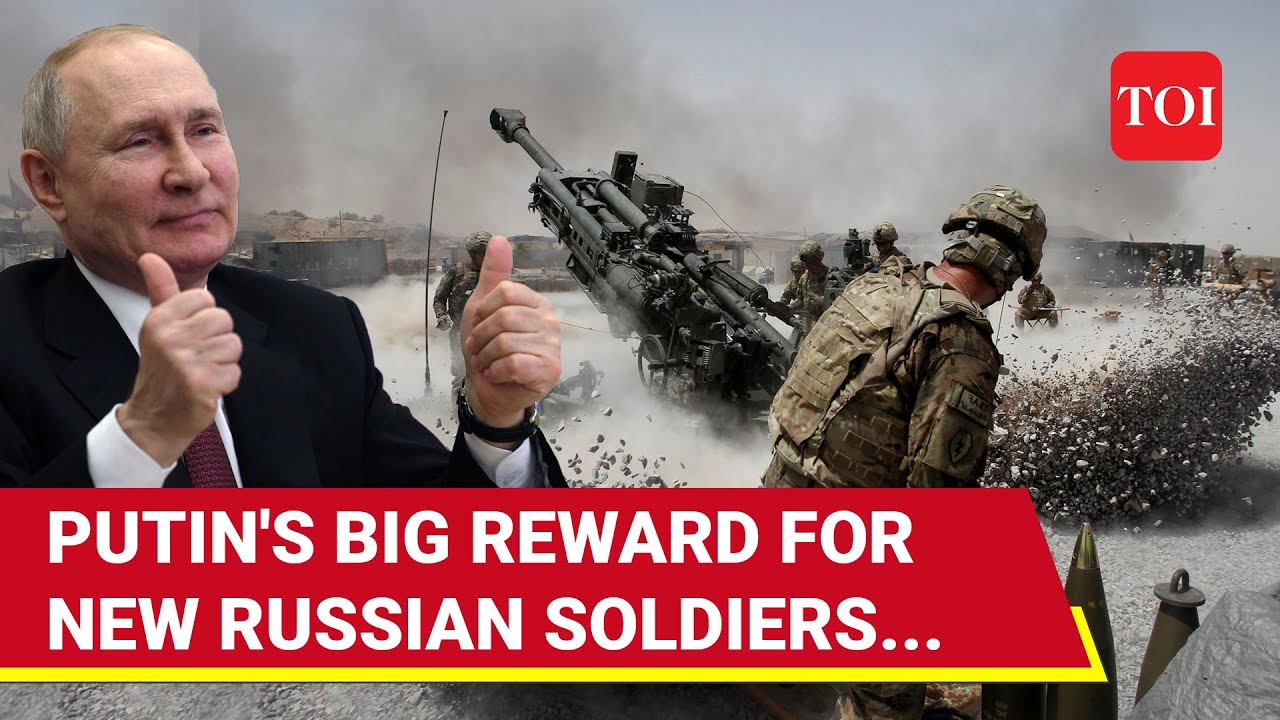 Putin Hikes Salary Of New Russian Soldiers; Big Boost For Moscow's Troops Amid Ukraine War Gains