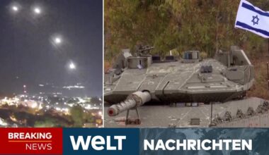 NAHOST-KRISE: Hisbollah feuert Raketen-Hagel auf Israel - Militär in Alarmbereitschaft| LIVESTREAM