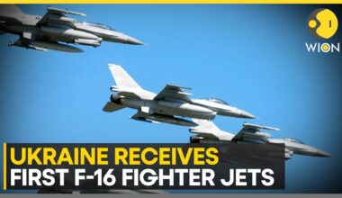 Ukraine receives first F-16 fighter jets to bolster defenses against Russia | WION