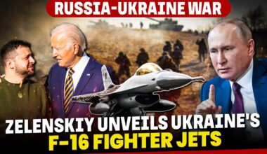 Russia-Ukraine war | Zelenskiy unveils Ukraine's F-16s | U.S. | Russia | Joe Bidem | Vladimir Putin