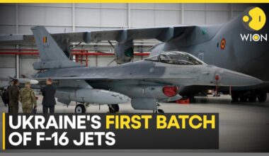 Russia-Ukraine War: Ukraine receives first batch of US-made F-16 fighter jets | WION News