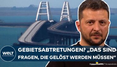PUTINS KRIEG: Krim an Russland? Bereitet Selenskyj die Ukrainer auf Gebietsabtretungen vor?