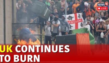 UK Protests Turn Violent | UK Protests Live Updates | UK News Live | UK News | N18G | News18 Live