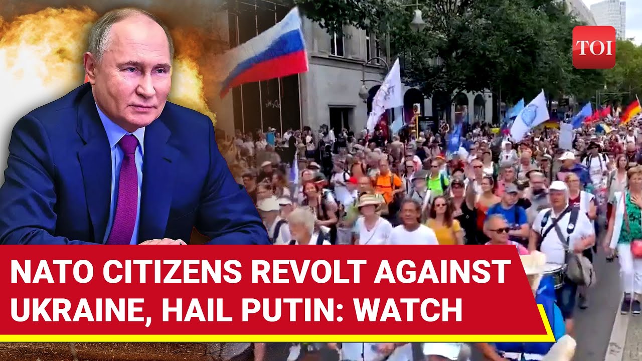 Putin’s Message Echoes In Germany, Citizens Revolt Against Aid To Ukraine & Hosting U.S. Missiles