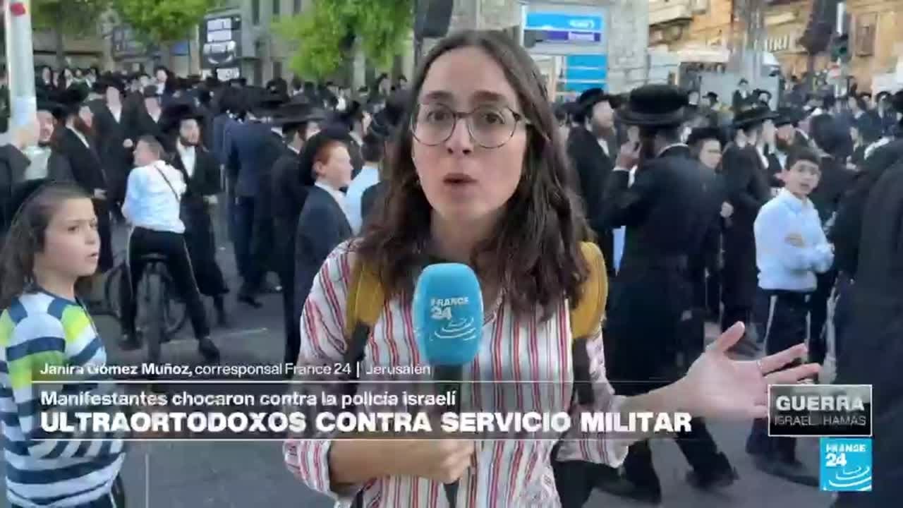 Informe desde Jerusalén: judíos ultraortodoxos de Israel rechazan ser reclutados en el Ejército