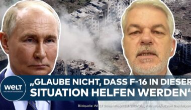 PUTINS KRIEG: Russen erobern weiter Gebiete bei Tschassiw Jar! Selbst F-16 helfen der Ukraine nicht!