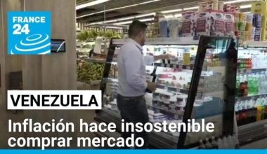 En los mercados de Venezuela hay gran variedad de productos, pero a precios inasequibles