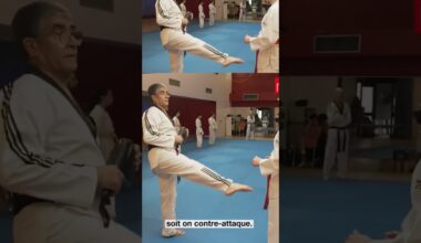 Il a testé le taekwondo #paris2024 #jo2024 #taekwondo