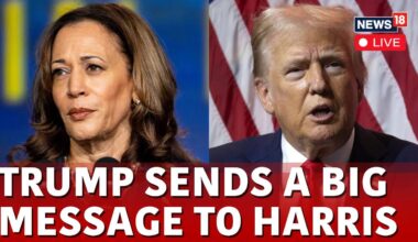 Trump Latest News LIVE | Trump Vs Harris Ahead of US Elections 2024 | Trump Speech LIVE | N18G