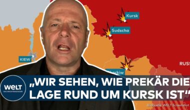 UKRAINE-KRIEG: Faustpfand gegen Russland? Eine Anlage in Kursk könnte das Ziel der Truppen sein