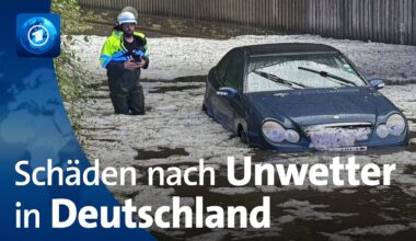 Unwetter in Deutschland: Schwere Schäden nach Starkregen und Sturm