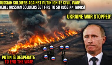 Putin Faces Civil War: Rebel Russian Soldiers Set Fire to 50 Russian Tanks! Ukraine War Ends!