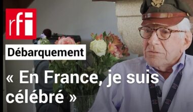 Alan Shapiro, un vétéran américain de la Seconde Guerre mondiale "chez lui" en Normandie • RFI