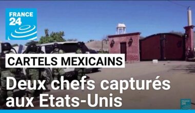 Les Etats-Unis portent un "coup très dur" au cartel de Sinaloa en capturant deux chefs