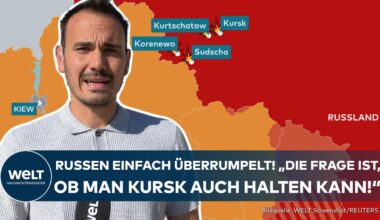 IN RUSSLAND EINMARSCHIERT: Ukrainer stoßen nach Kursk vor! "Schon jetzt ein riesiger PR-Erfolg!"