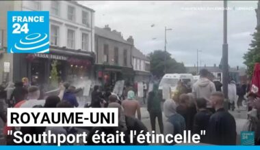 Heurts au Royaume-Uni : soirée de violences à Sunderland • FRANCE 24