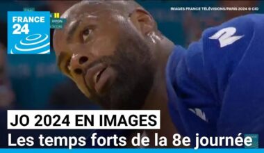 En images : les temps forts de la 8e journée des Jeux olympiques de Paris • FRANCE 24