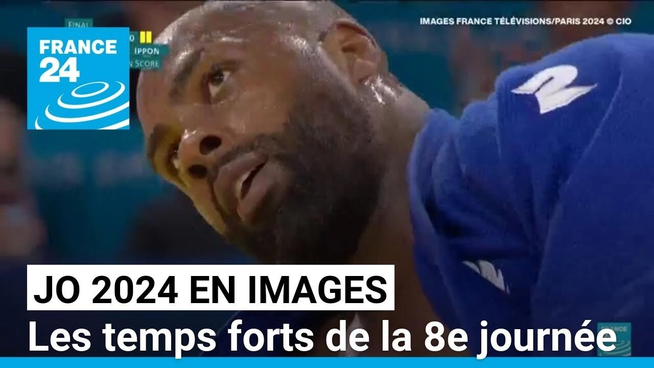 En images : les temps forts de la 8e journée des Jeux olympiques de Paris • FRANCE 24